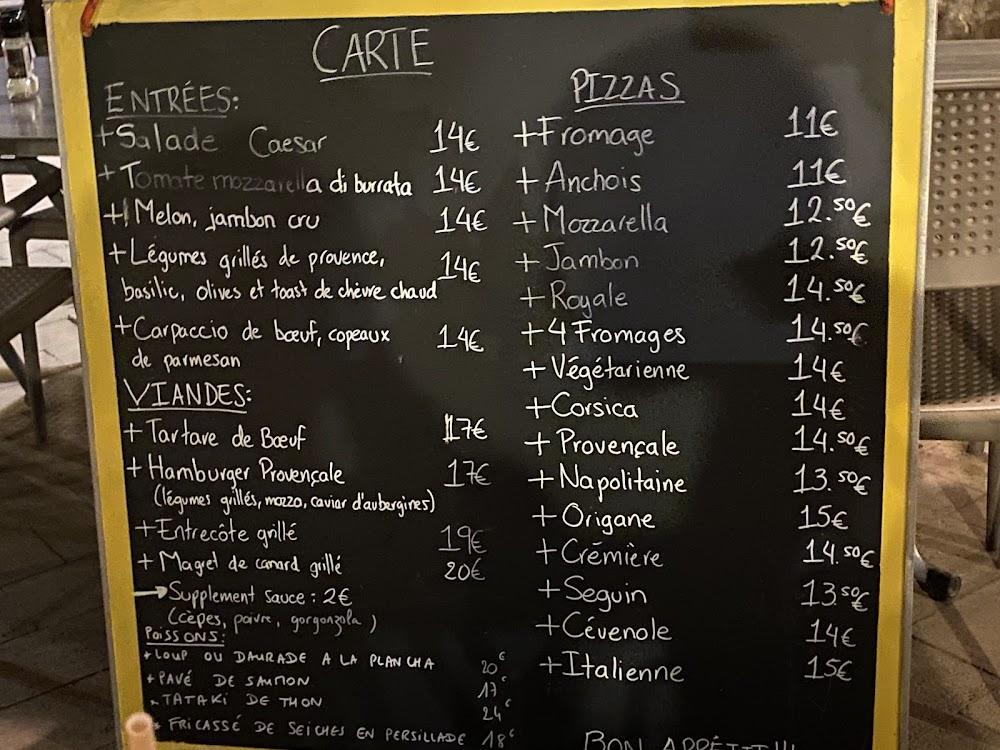 L'Origan - Menu Image 4